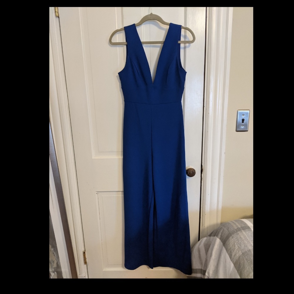 Joe & Elle blue jumpsuit